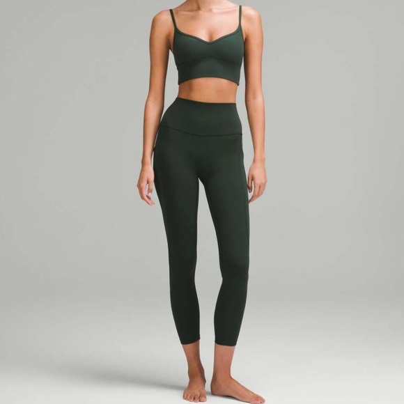 lululemon athletica Pants - lululemon Align™ High-Rise Pant with Pockets 25” Legacy Green